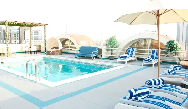 Pool service at Al khaleej Palace Hotel